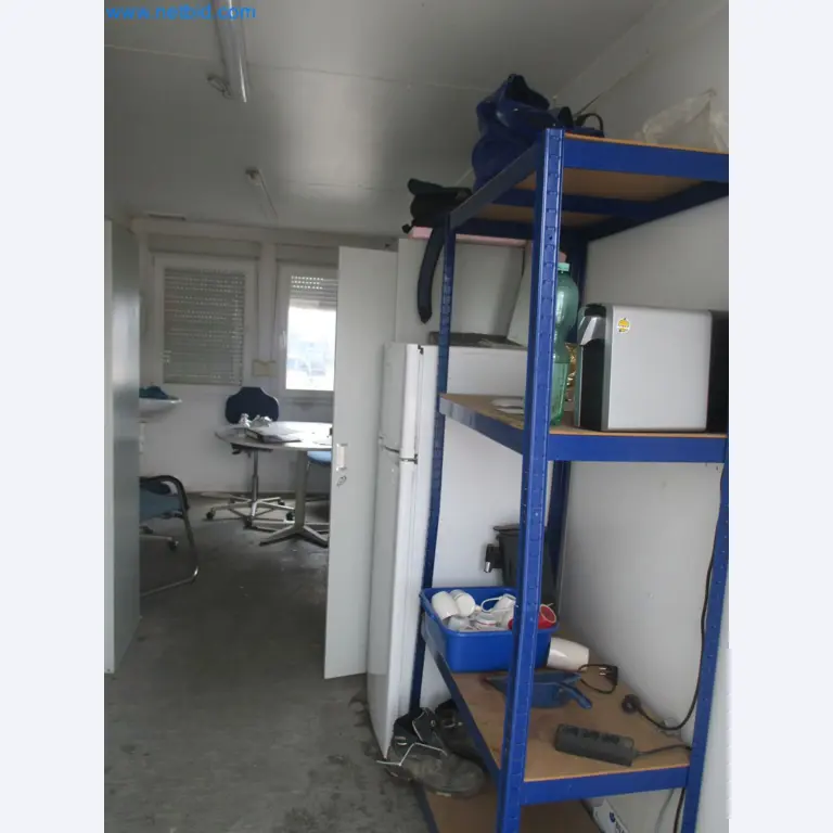 Scaffolding components (some from the construction site), machinery, and vehicles belonging to a construction company-5