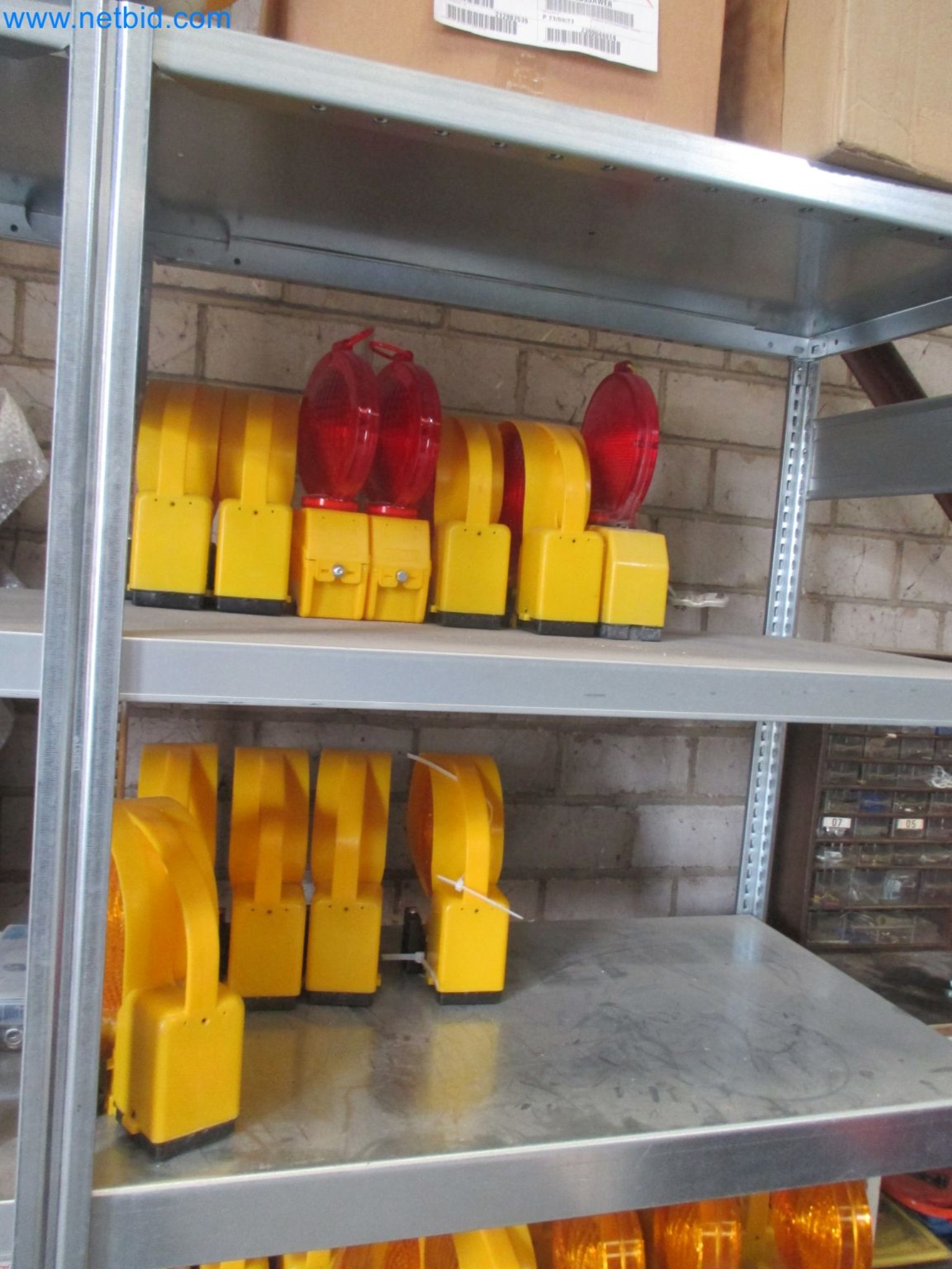 Scaffolding components (some from the construction site), machinery, and vehicles belonging to a construction company-5