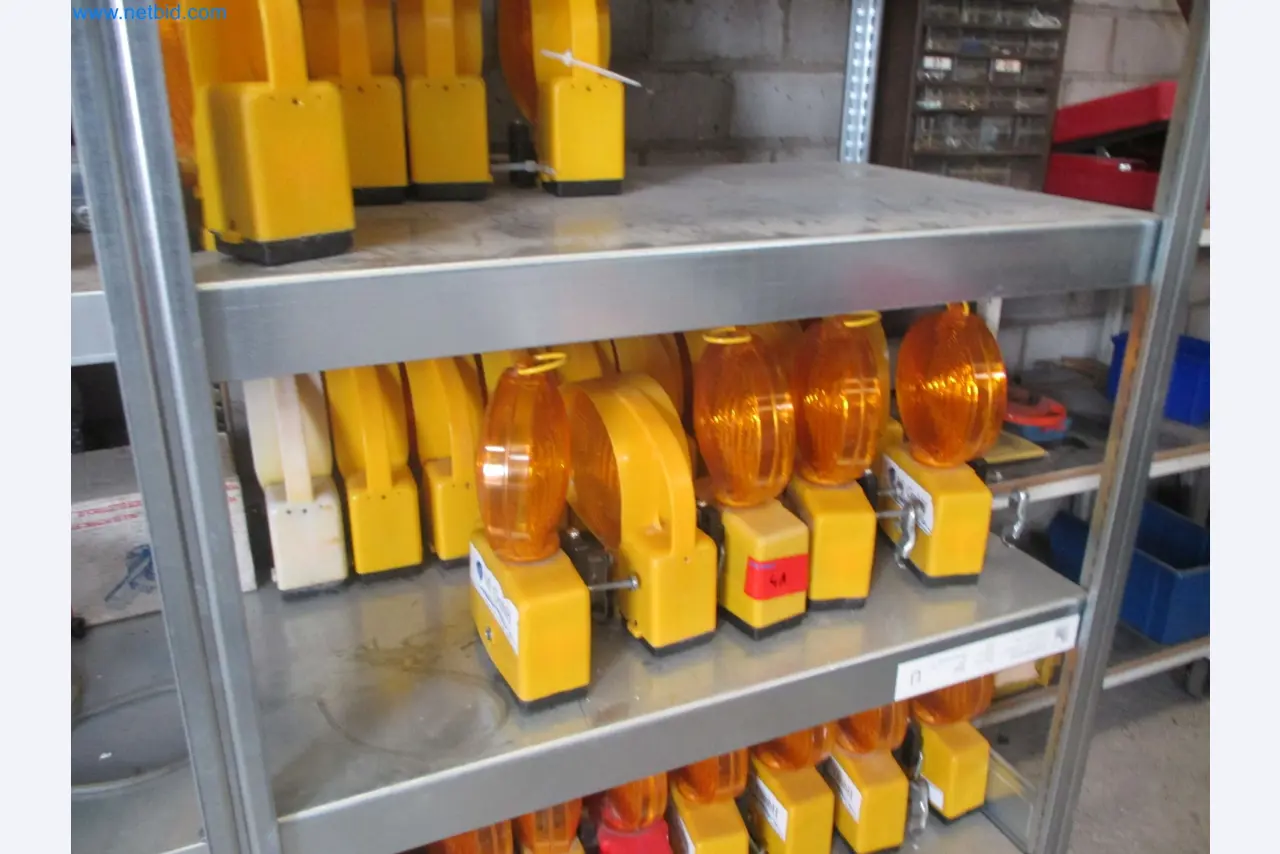 Scaffolding components (some from the construction site), machinery, and vehicles belonging to a construction company-6