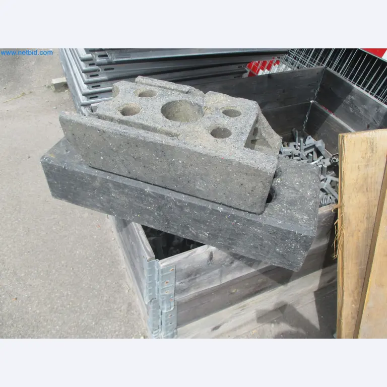 Scaffolding components (some from the construction site), machinery, and vehicles belonging to a construction company-4