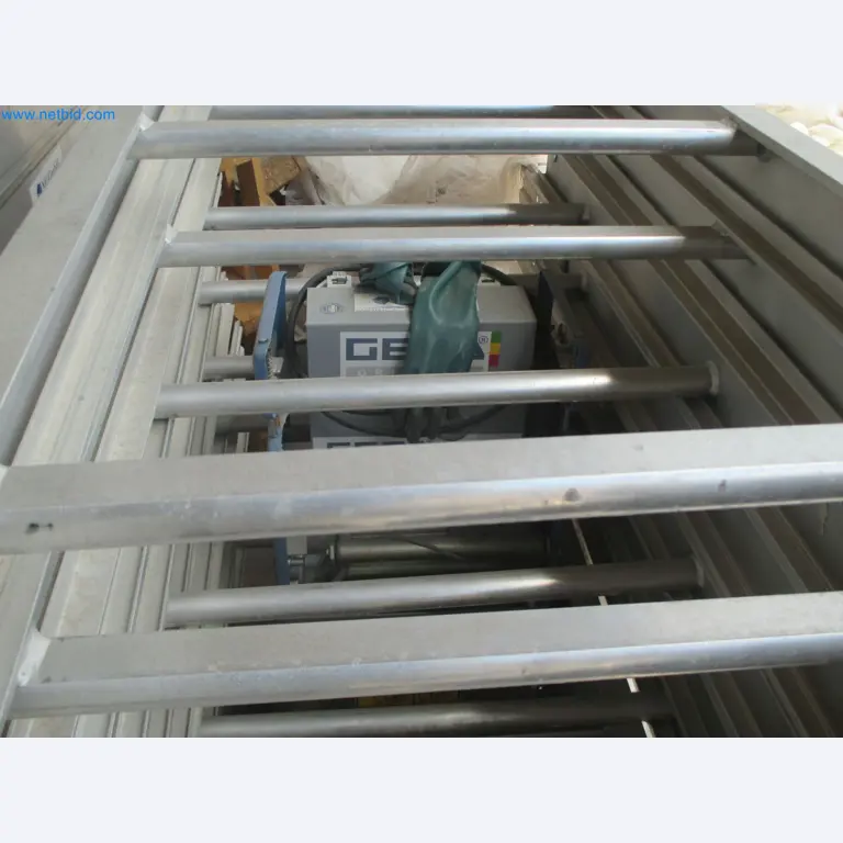 Scaffolding components (some from the construction site), machinery, and vehicles belonging to a construction company-4