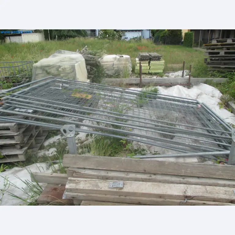 Scaffolding components (some from the construction site), machinery, and vehicles belonging to a construction company-3