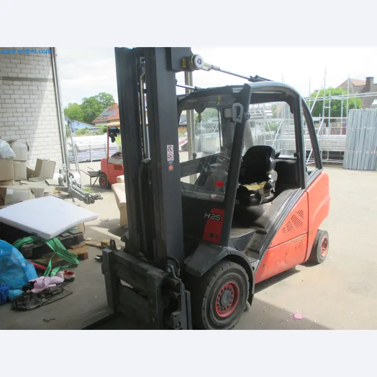 Scaffolding components (some from the construction site), machinery, and vehicles belonging to a construction company-1