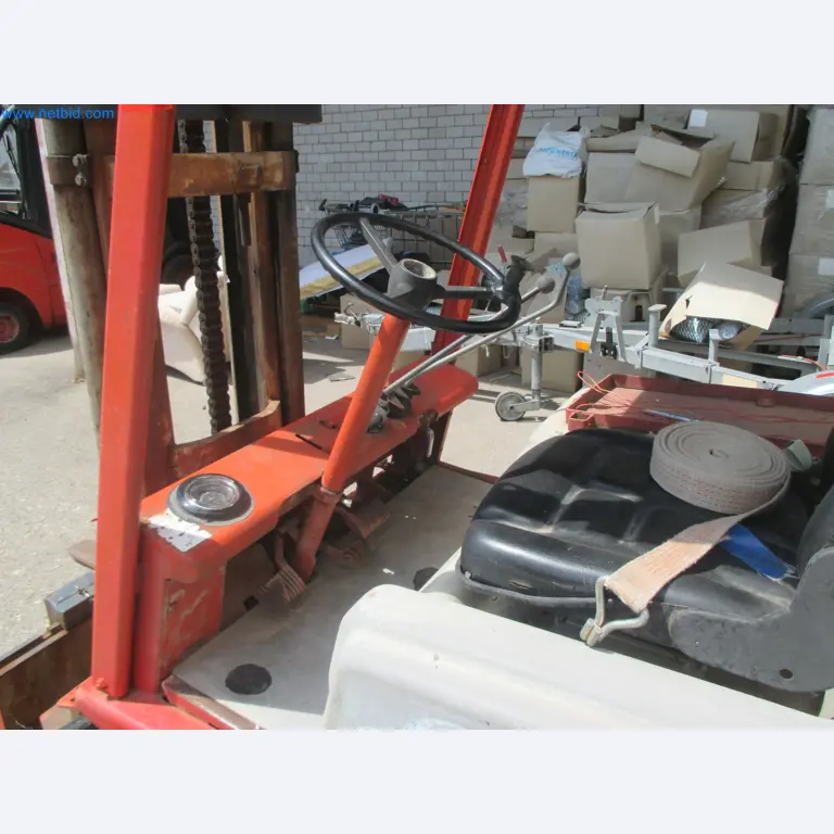 Scaffolding components (some from the construction site), machinery, and vehicles belonging to a construction company-3