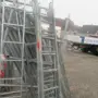 thumbnail-Scaffolding components (some from the construction site), machinery, and vehicles belonging to a construction company-15