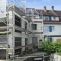 thumbnail-Scaffolding components (some from the construction site), machinery, and vehicles belonging to a construction company-2