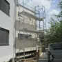 thumbnail-Scaffolding components (some from the construction site), machinery, and vehicles belonging to a construction company-7