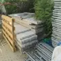 thumbnail-Scaffolding components (some from the construction site), machinery, and vehicles belonging to a construction company-9