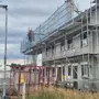 thumbnail-Scaffolding components (some from the construction site), machinery, and vehicles belonging to a construction company-3