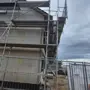 thumbnail-Scaffolding components (some from the construction site), machinery, and vehicles belonging to a construction company-4