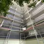 thumbnail-Scaffolding components (some from the construction site), machinery, and vehicles belonging to a construction company-7