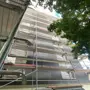 thumbnail-Scaffolding components (some from the construction site), machinery, and vehicles belonging to a construction company-8