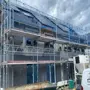thumbnail-Scaffolding components (some from the construction site), machinery, and vehicles belonging to a construction company-1