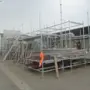 thumbnail-Scaffolding components (some from the construction site), machinery, and vehicles belonging to a construction company-2