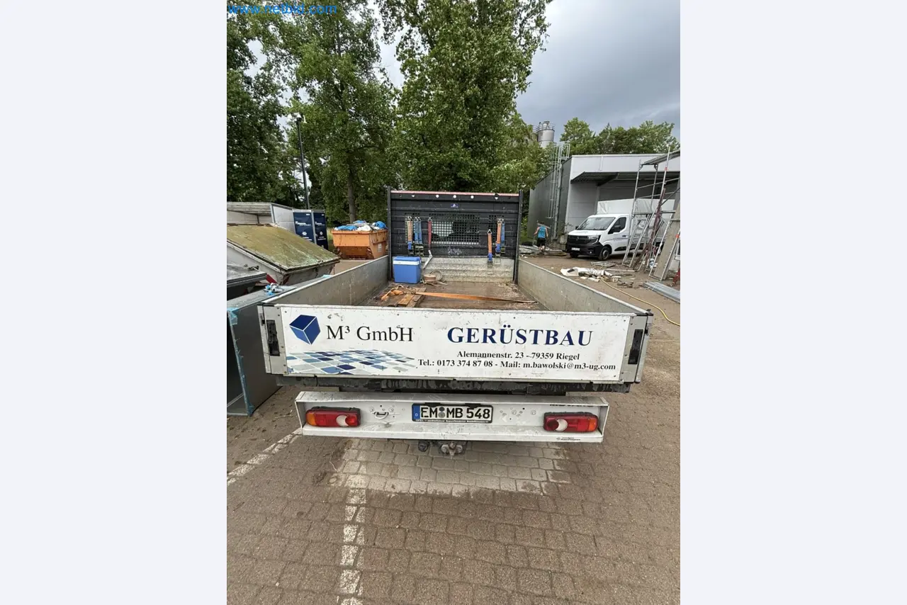 Scaffolding components (some from the construction site), machinery, and vehicles belonging to a construction company-3