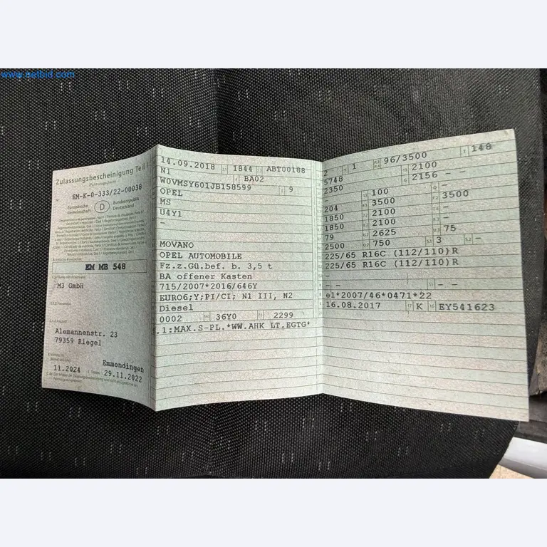 Scaffolding components (some from the construction site), machinery, and vehicles belonging to a construction company-5