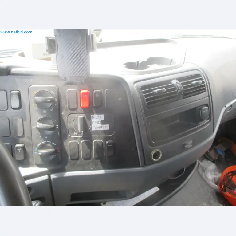 Scaffolding components (some from the construction site), machinery, and vehicles belonging to a construction company-10