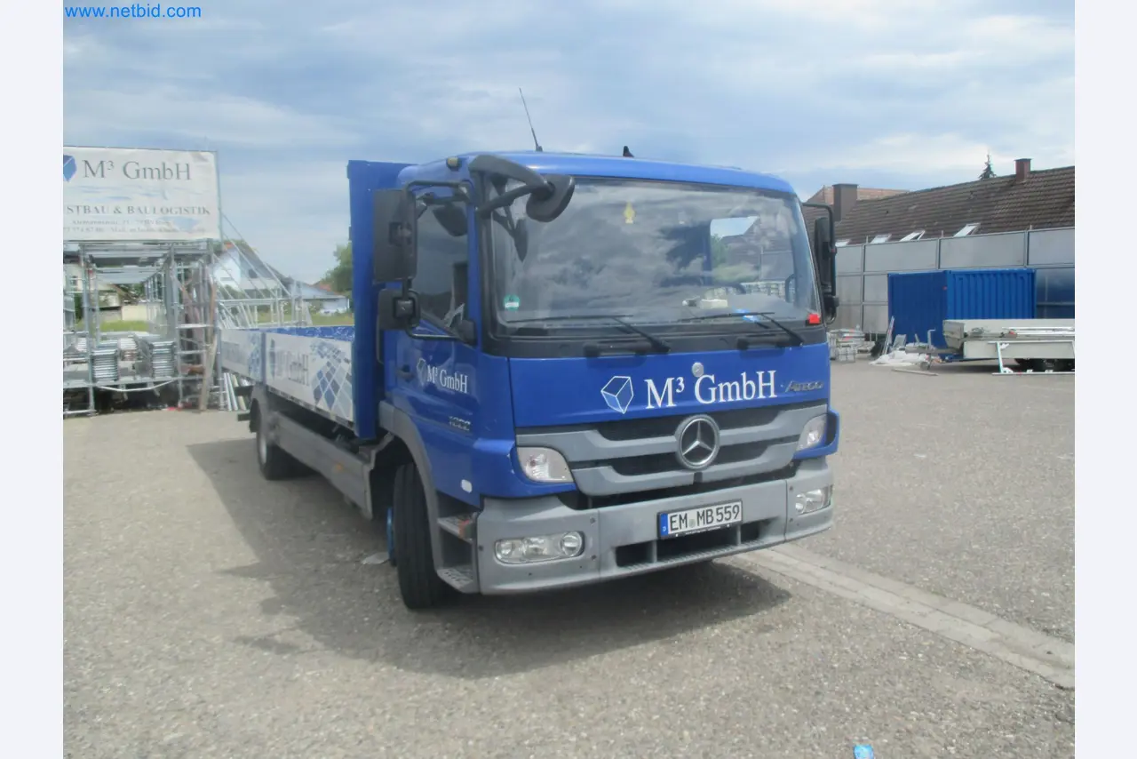 Scaffolding components (some from the construction site), machinery, and vehicles belonging to a construction company-2