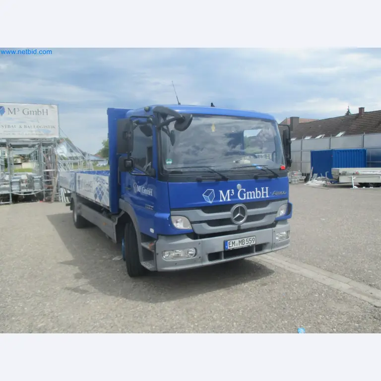 Scaffolding components (some from the construction site), machinery, and vehicles belonging to a construction company-2