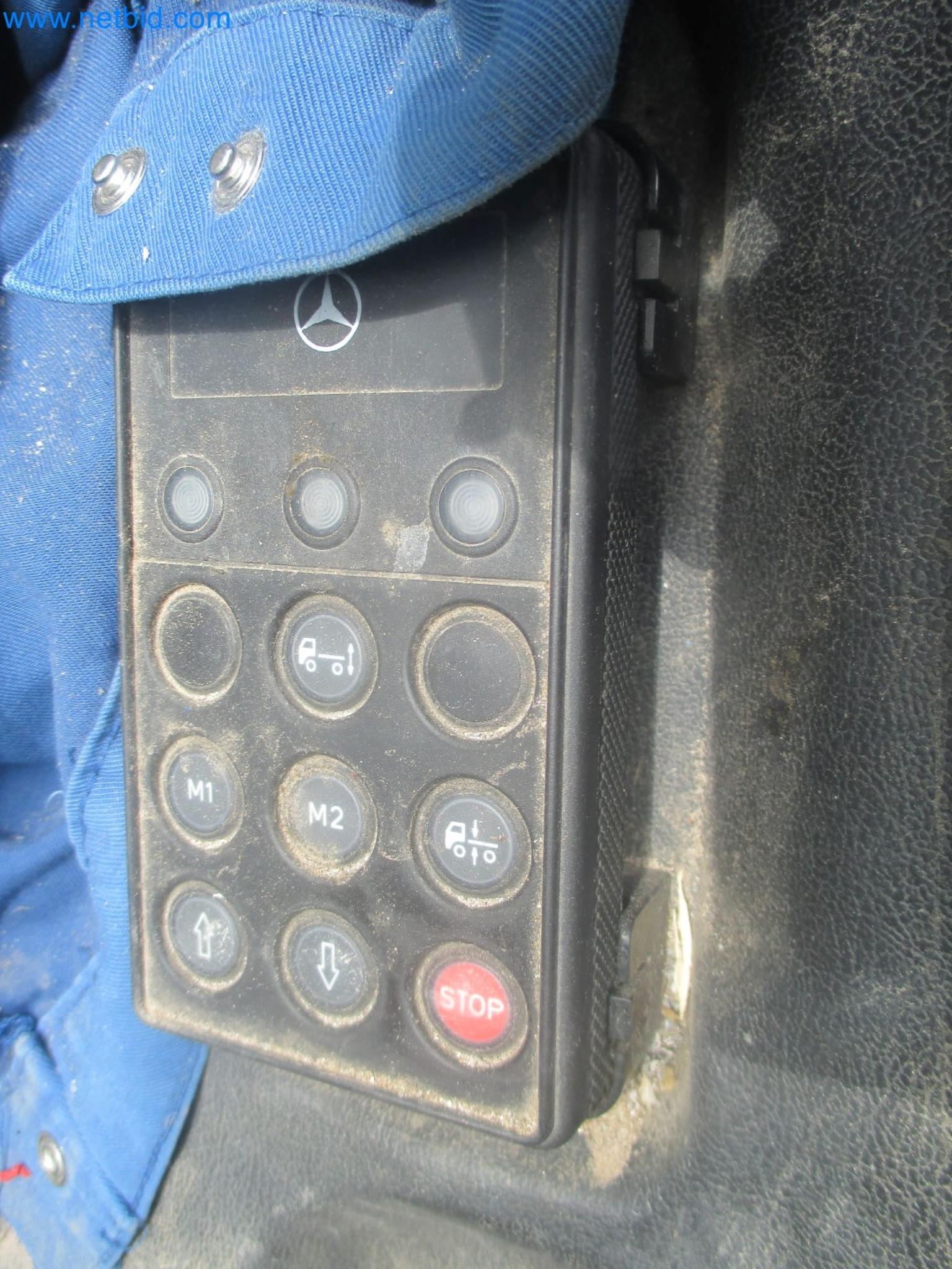 Scaffolding components (some from the construction site), machinery, and vehicles belonging to a construction company-3