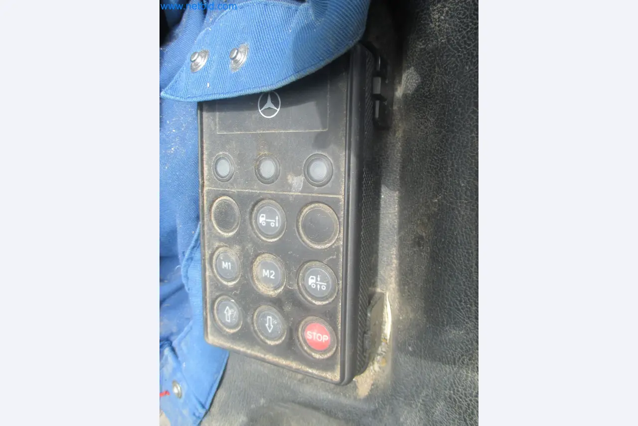 Scaffolding components (some from the construction site), machinery, and vehicles belonging to a construction company-3