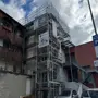 thumbnail-Scaffolding components (some from the construction site), machinery, and vehicles belonging to a construction company-2
