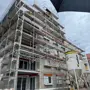 thumbnail-Scaffolding components (some from the construction site), machinery, and vehicles belonging to a construction company-2