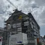 thumbnail-Scaffolding components (some from the construction site), machinery, and vehicles belonging to a construction company-5