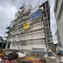 thumbnail-Scaffolding components (some from the construction site), machinery, and vehicles belonging to a construction company-6