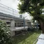 thumbnail-Scaffolding components (some from the construction site), machinery, and vehicles belonging to a construction company-4