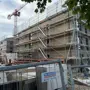 thumbnail-Scaffolding components (some from the construction site), machinery, and vehicles belonging to a construction company-2