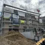 thumbnail-Scaffolding components (some from the construction site), machinery, and vehicles belonging to a construction company-3
