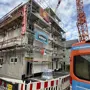 thumbnail-Scaffolding components (some from the construction site), machinery, and vehicles belonging to a construction company-3