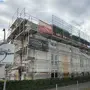 thumbnail-Scaffolding components (some from the construction site), machinery, and vehicles belonging to a construction company-4