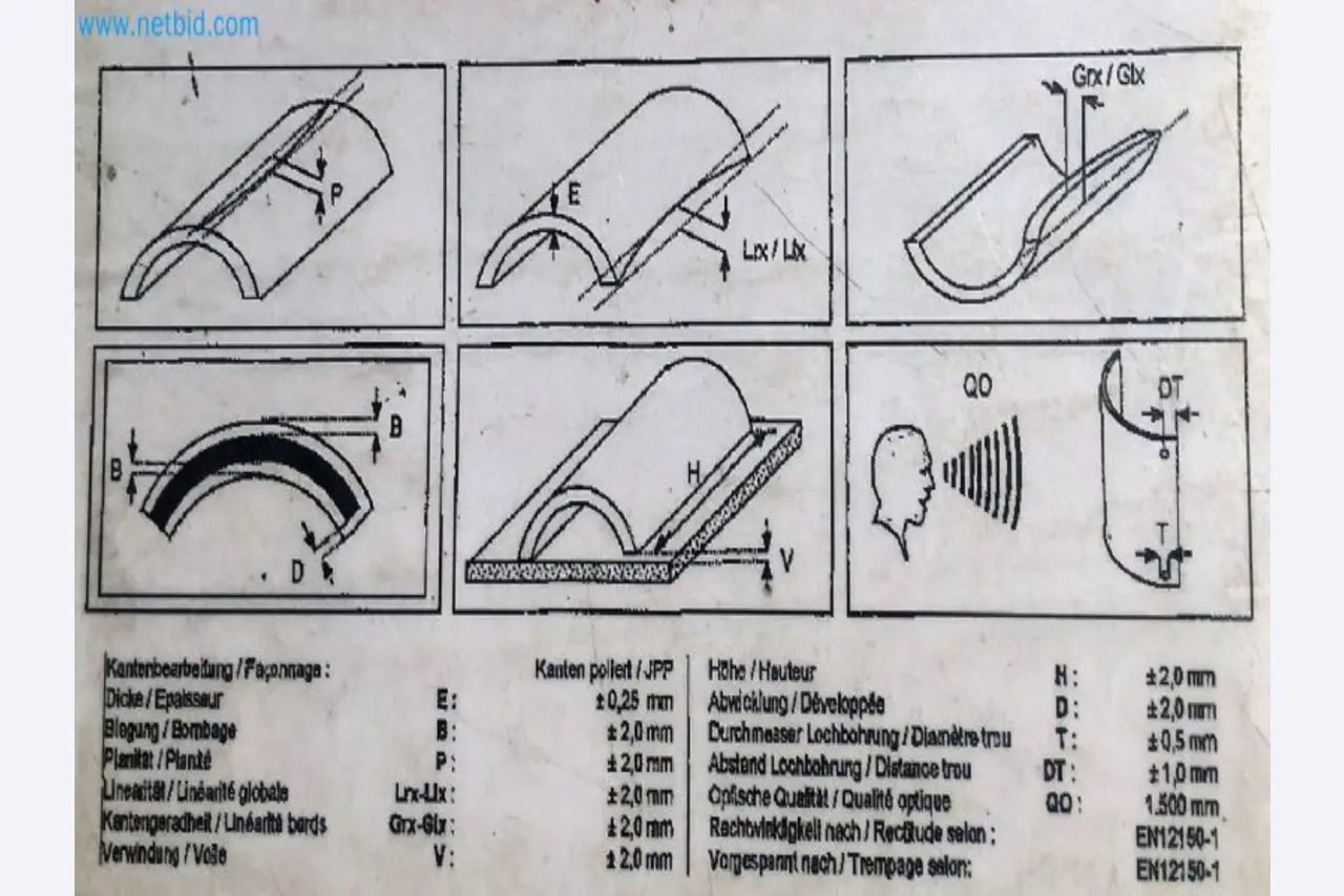 Sale of a complete warehouse of machinery for the glass industry in Spain-9