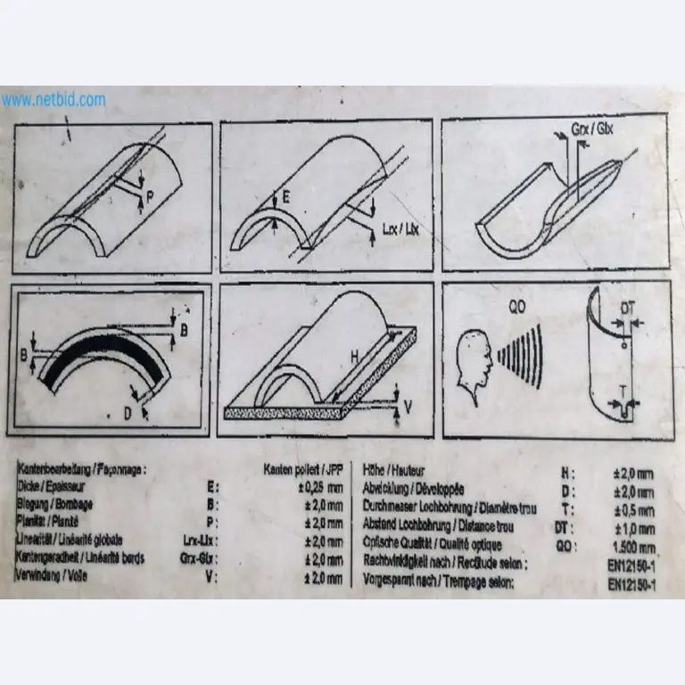 Sale of a complete warehouse of machinery for the glass industry in Spain-9