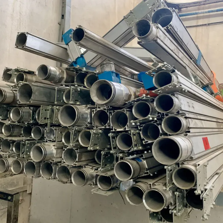 Compressor system pipes TESEOAIR HBS 50