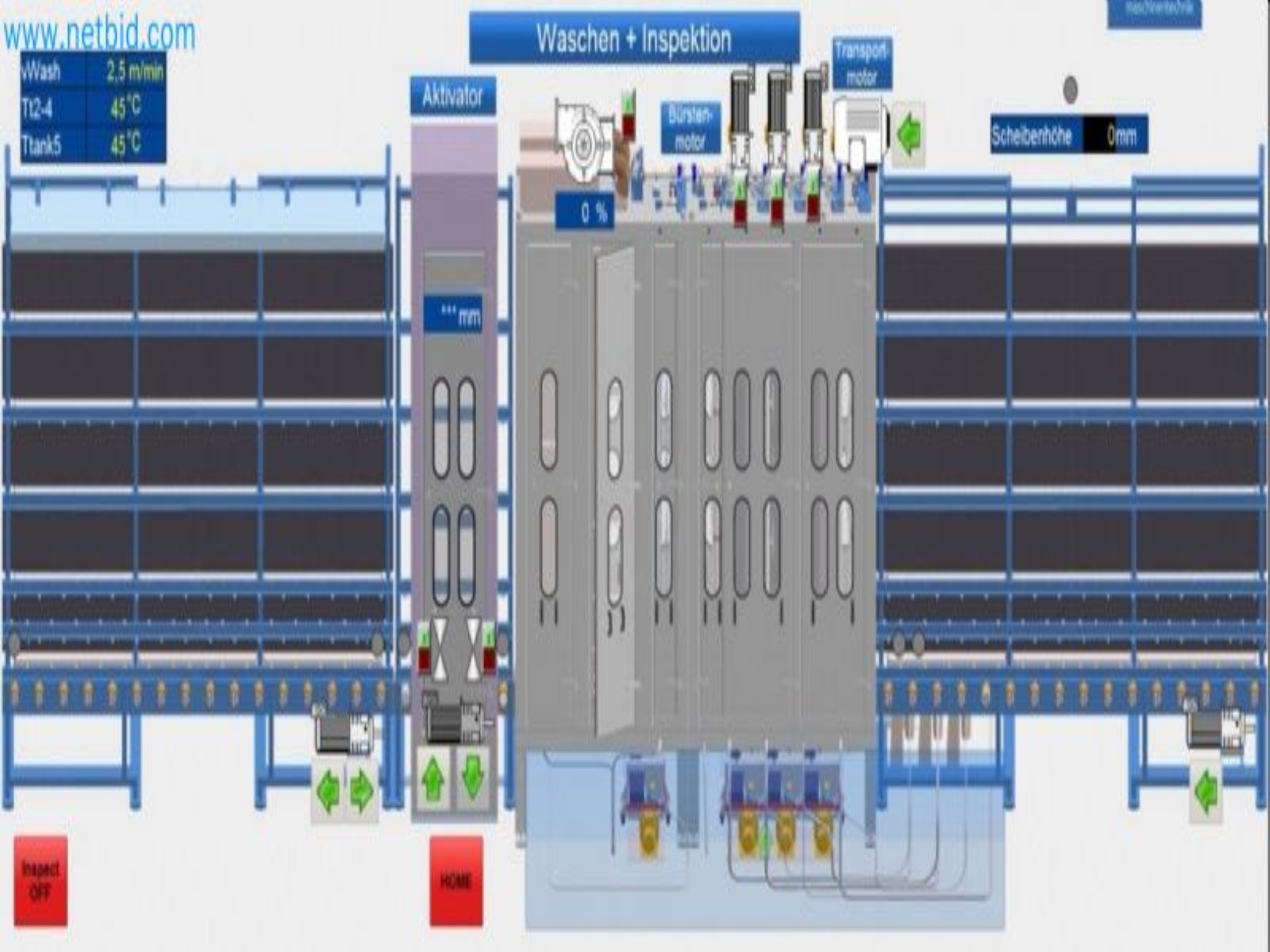 Sale of a complete warehouse of machinery for the glass industry in Spain-23