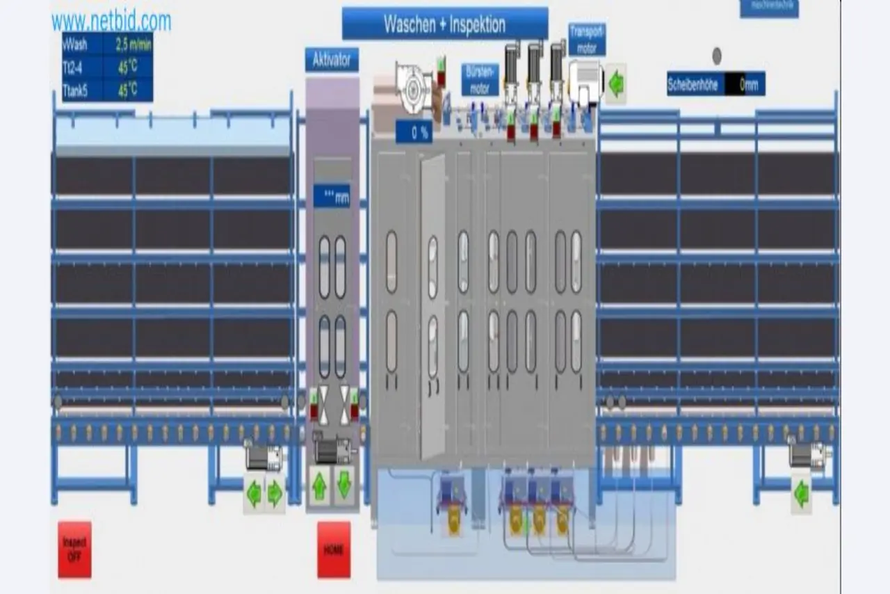 Sale of a complete warehouse of machinery for the glass industry in Spain-23