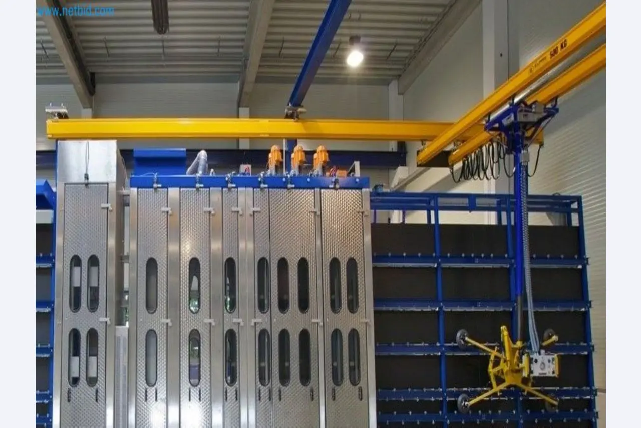 Sale of a complete warehouse of machinery for the glass industry in Spain-1