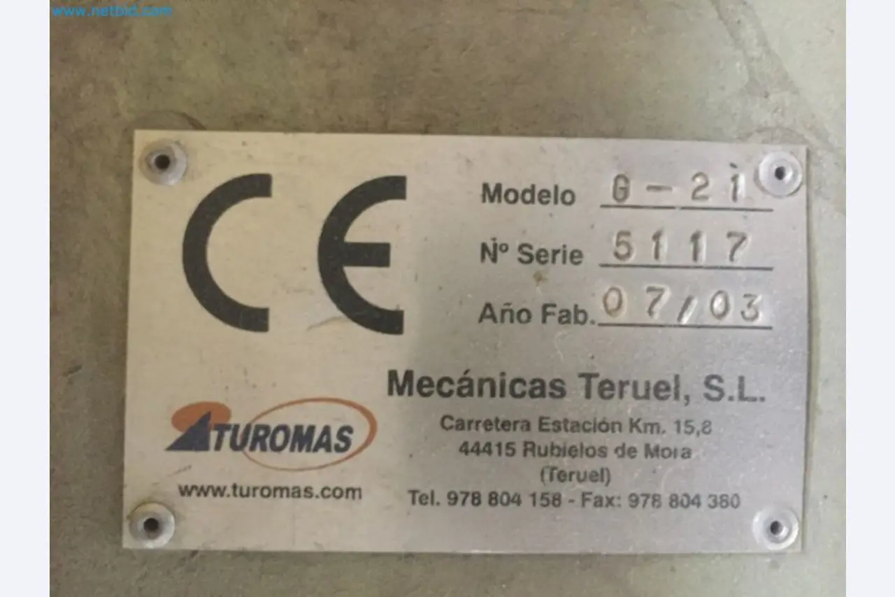 Sale of a complete warehouse of machinery for the glass industry in Spain-5