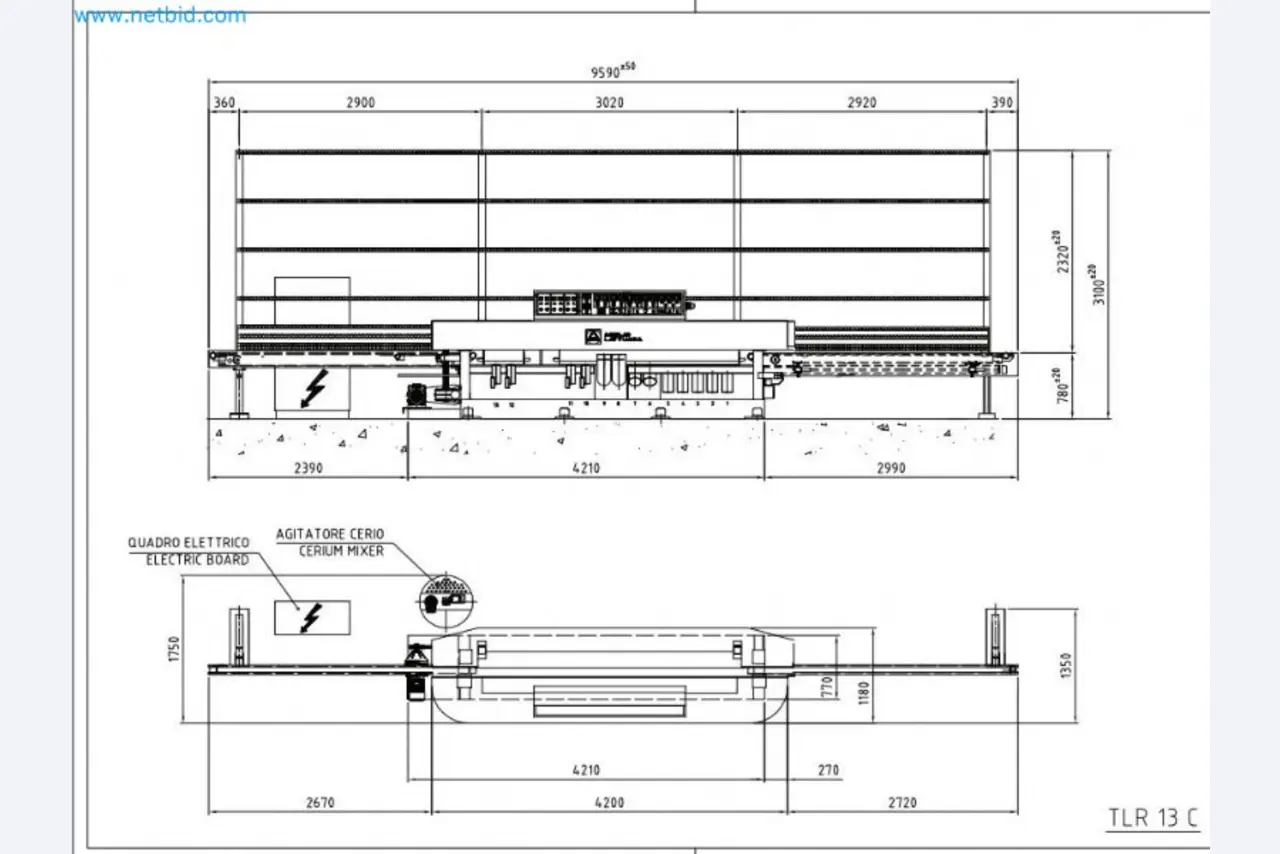 Sale of a complete warehouse of machinery for the glass industry in Spain-9