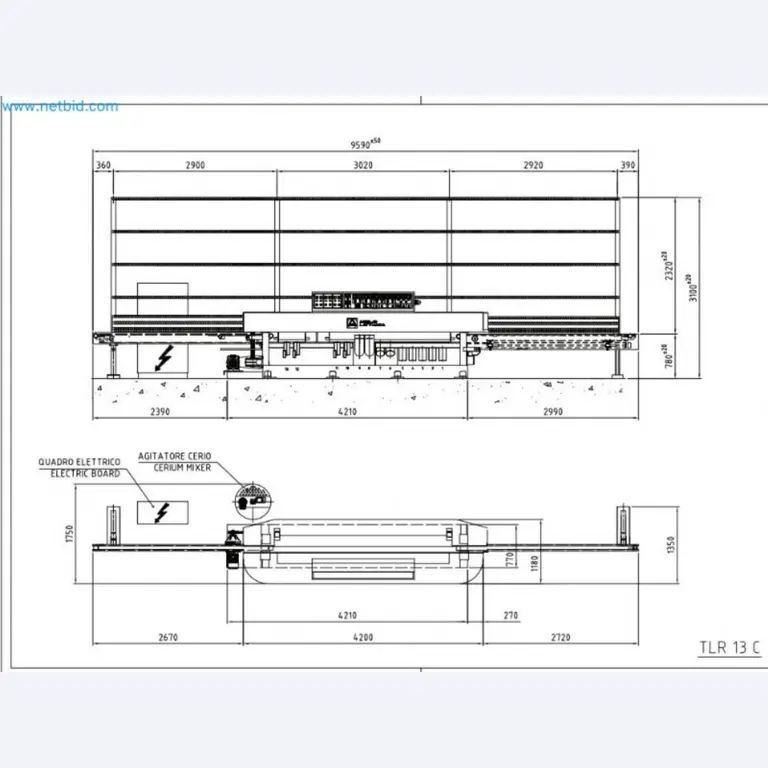 Sale of a complete warehouse of machinery for the glass industry in Spain-9
