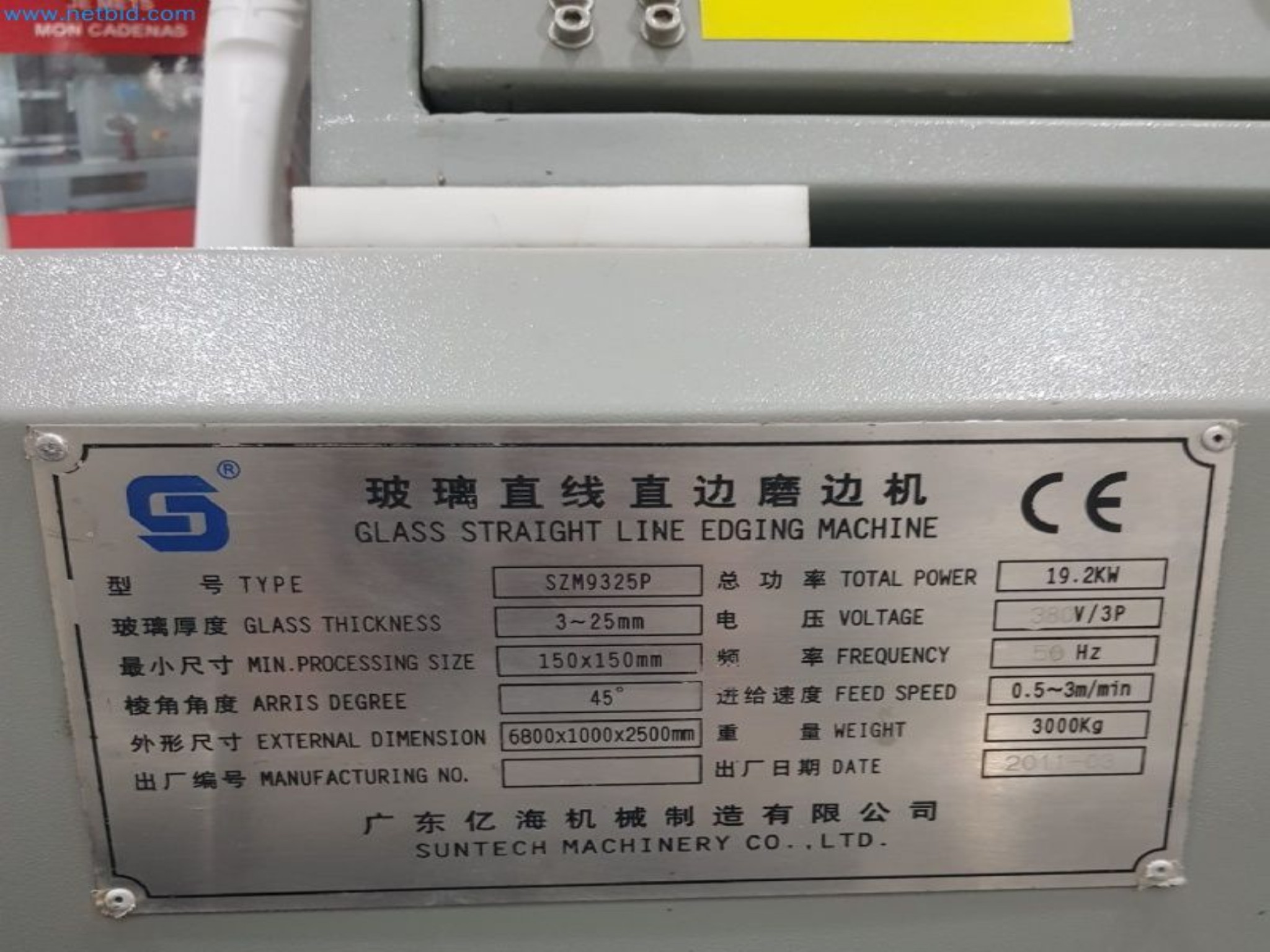 Sale of a complete warehouse of machinery for the glass industry in Spain-9