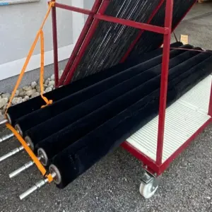 4 Brushes for Lisec Lisec VHW-25/V8