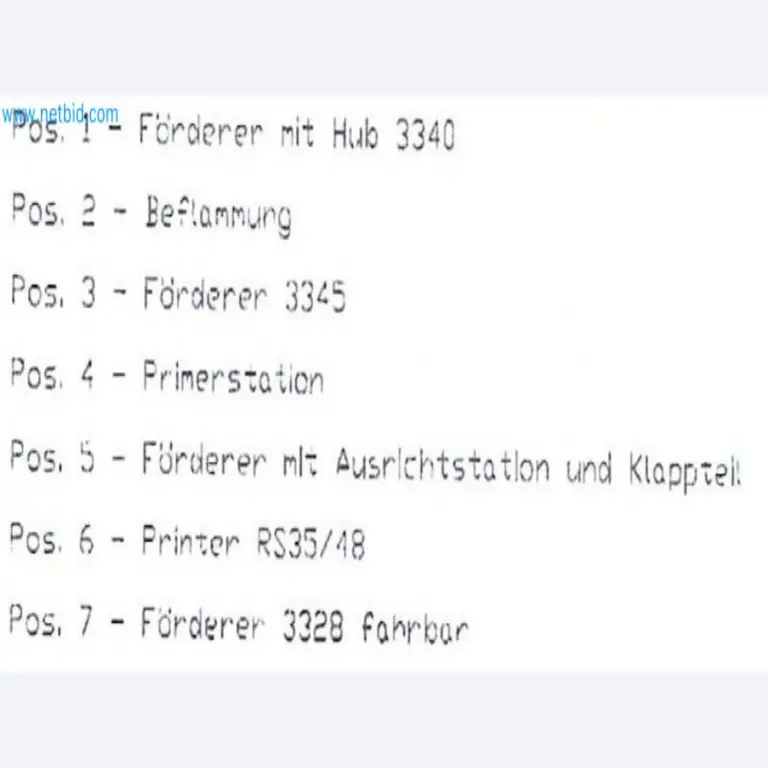Sale of a complete warehouse of machinery for the glass industry in Spain-12