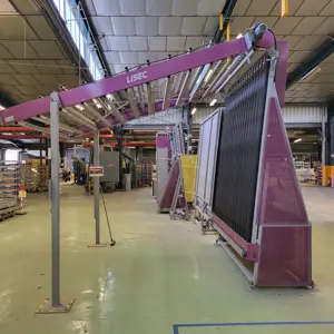 Automatic Butyl coating Extruder Lisec FRS-Z + LBH 25 ARS + RFVS-U + FRS-A