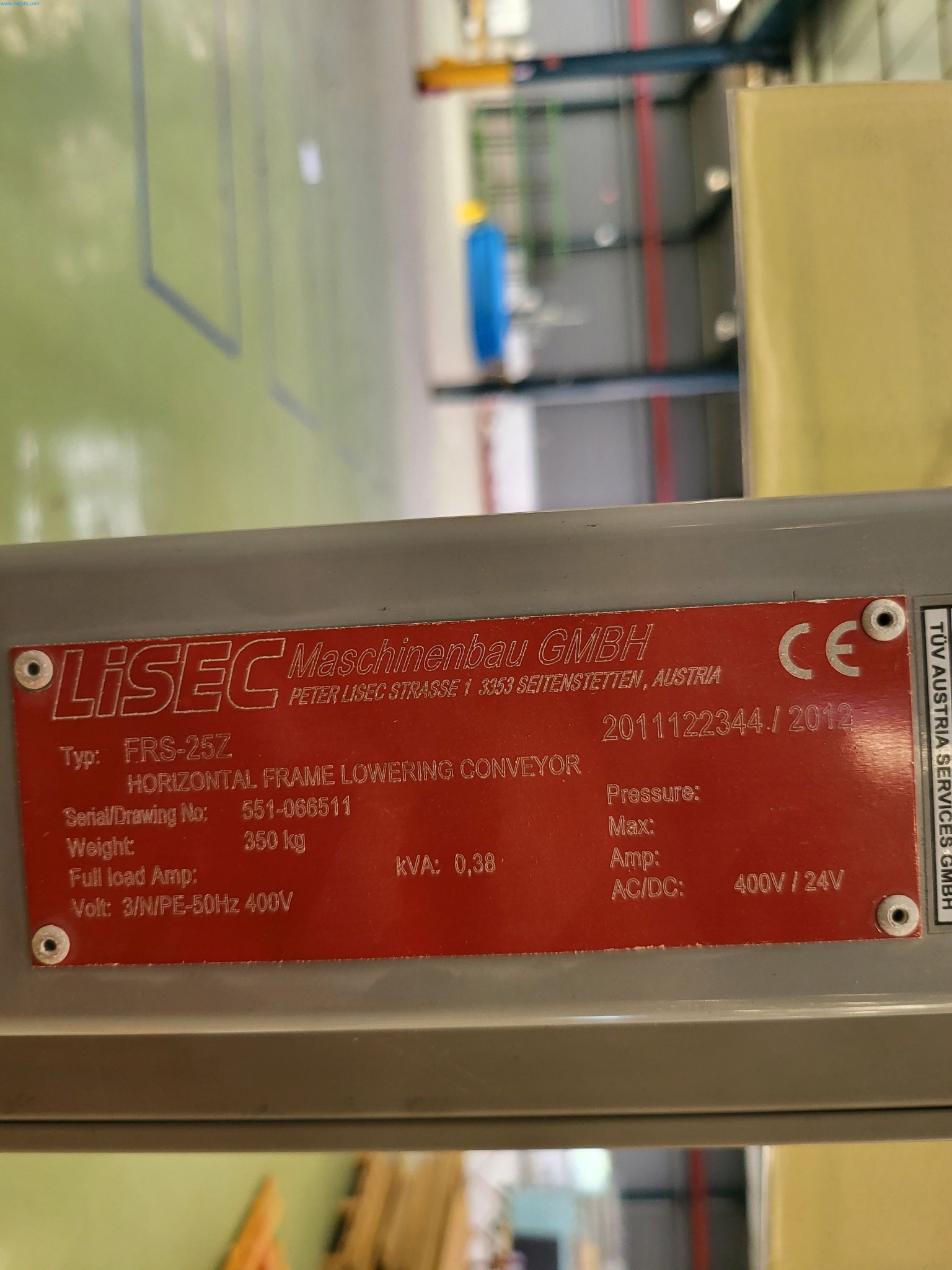 Sale of a complete warehouse of machinery for the glass industry in Spain-43