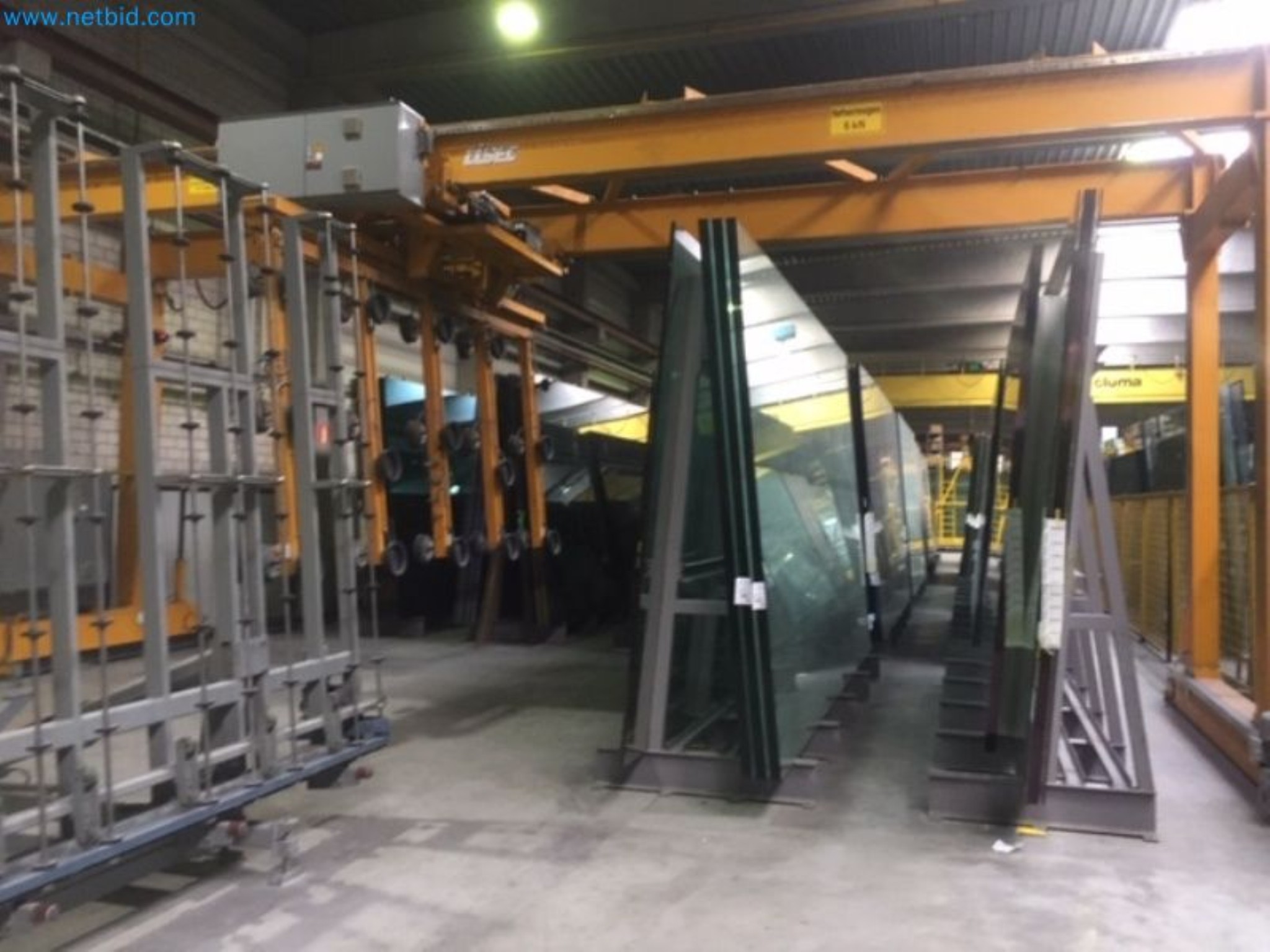 Sale of a complete warehouse of machinery for the glass industry in Spain-1