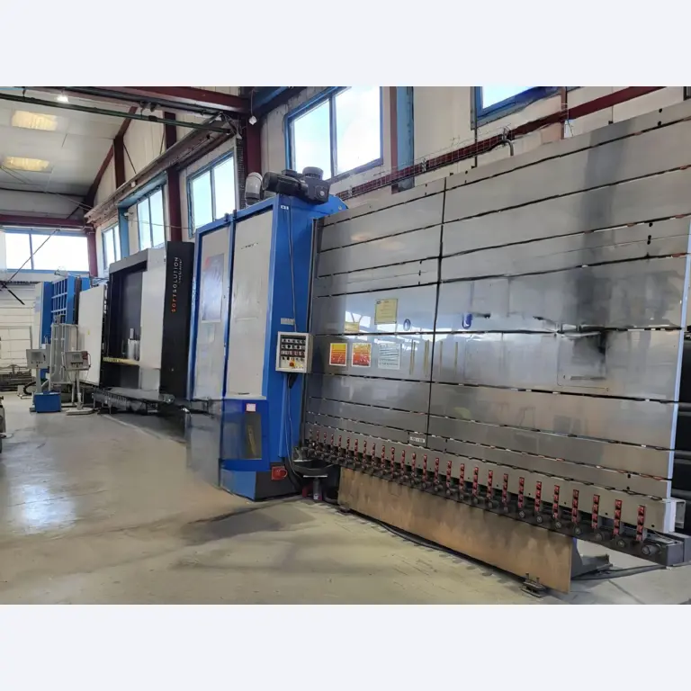 Venta de un almacén completo de maquinaria para la producción de vidrio en España-1